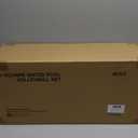 A11N 4-Way Volleyball Pool Net, Adjustable Height, 4-Player Swimming Pool Game Volleyball Net for Pool with Stabilizing System