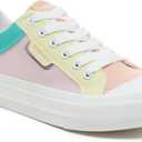 Rocket Dog Women's Cheery Sneaker, Color Block Rainbow, 6