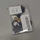 Compatible with Stanley Cup Accessories, 3PCS Straw Toppers for Stanley Straw Cover Cap, 2PCS Cute Letter for 30&40 Oz Tumbler with Handle (Black)