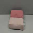 lulumoon Muslin Swaddle Blanket Baby - Cotton Swaddling Blanket Soft Baby Receiving Blankets Neutral 2 Pack, (Pink)