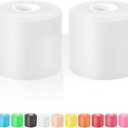Pre Wrap Athletic Tape 2 Pack, 2.76 Inch x 30 Yards Foam Underwrap, White