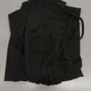 Floerns Women's Summer Jumpsuit Spaghetti Strap One Piece Outfit Wide Leg Baggy Pants Romper (Black) XS