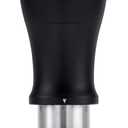 Normcore 58.5mm Espresso Tamper V5, Spring-loaded Coffee Tamper with 6 Adjustable Pressure Settings, Tri-Spring Technology, Titanium-Coated Ripple Base, Anodized Aluminum Handle and Silicone Stand