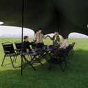 BLACKDOG Large Camping Tarp, Anti-UV Camping Sun Shelter Canopy,Waterproof Rain Shelter, UV Protection Rain Tarp, Lightweight Hammock Shelter for Car Camp 315" L x 197" W, Plus 315" L x 197" W