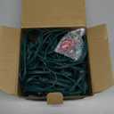 SUNSGNE 25Ft Multicolor Christmas Lights Outdoor, C7 Vintage Christmas String Lights with 27 Multicolor Ceramic Bulbs(2 Spare) for Holidays, Christmas Prom Party Wedding- Green Wire