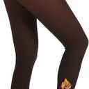 MERYLURE High Waist Fleece Lined Tights Women Skin Tone, Fake Translucent Winter Warm Pantyhose Thick Thermal Leggings (Small, Cocoa)