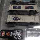 Lionel Disney Star Wars Rebel RS-3 LionChief O Gauge Electric Train Set with Bluetooth 5.0, Remote Control, Freight Cars & FasTrack – Lights & Sounds Ready to Run Model Train Set, Ages 14+
