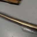Ivilon Drapery Window Curtain Rod - End Cap Style Design 1 Inch Pole. 28 to 48 Inch Color Warm Gold