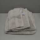 Tommy Bahama - Bath Towels, 100% Soft & Absorbent Cotton with Zero Twist Construction, Medium Weight Bathroom Towels (Long Branch Grey, 3 Piece)