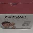 Momcozy Breastmilk Storage Bag, 8Oz, Temp-Sensing Color Change, 200 Count Milk Storage Bags Breastmilk with Pour Spout, Milk Bag with Self Standing for Breastfeeding, No Leak Presterilized for Freezer