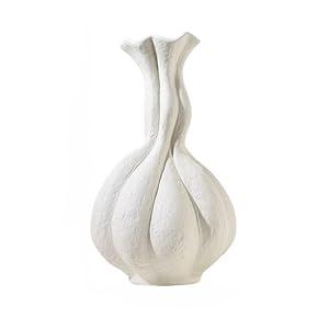 Wabi-Sabi Style Ceramic Vase, Entryway Showroom, TV Cabinet Flower Arrangement Vessel, Home Decor Ornaments, Soft Furnishing Accessories (Beige)