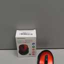 memzuoix Wireless Mouse, 2.4GHz Nano Receiver, 3 DPI Levels (800/1200/1600), 6 Buttons, Compatible with PC/Mac/Laptop - Red