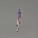 Bopomofo 2PCS Stylus Pens for Touch Screens,Stylus Pen for iPhone/iPad/Tablet Android/Microsoft Surface,Compatible with Touch Screens(White Pink/White Purple)