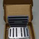 Foot Pedal Cover Compatible for Honda Accord Civic CR-V Odyssey Passport Accelerator Gas Brake Pedal Pad Cover Accessories