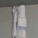 10 Ft Power Strip Surge Protector - 7 Outlets 4 USB Ports (2 USB C), Ultra Thin Flat Extension Cord & Flat Plug, 1700 Joules, Wall Mount, Desk Charging Station for Home Office Dorm, White