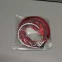 7 PCS Fashion Headbands for Women Floral Vintage Wide Headband Cute Pearl HeadBand Twisted Red Hair Bands for Girls Hair Non Slip Hair Accessories (Red)