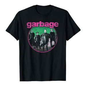 Garbage - Circle Photo T-Shirt, L Garbage - Circle Photo T-Shirt, L