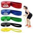 MAVIKS Pull up Assistance Bands Exercise Resistance Bands for Working Out Set of 5 for Women and Men, Physical Therapy, Arms Legs Workout, Stretching, Home Fitness (Pull-Up Bands)