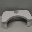 Squatting Toilet Stool for Adults, 7 Inch Poop Stool Squat Adult, Non-Slip Potty Stool for Pooping, Portable Toilet Step Foot Rest for Bathroom