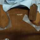 Coach Women's Suede Soft Empire Carryall 40 Tote, B4/Warm Brown, One Size