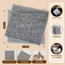 12Pcs New Upgrade 2-LayerNonScratch Wire Dishcloth, WireDishwashing Rag, Non-Scratch Wire DishwashingRagsfor Wet and Dry, Kitchen Cleaning Dish Ragsfor Cookware,Sinks, Dishes,Stove