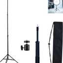 Photography Light Stand 110 inches/2.8 Meters AdjustableCapable of Supporting Up to 20KG Photography LightingIt Features a Gimbal and is Suitable for Fill LightsSoftboxes, Cameras, and Live Video