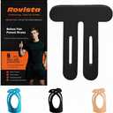 9 Pcs Precut Kinesiology Tape for Knees - Pro Waterproof and Breathable Knee Tape - Latex-Free and Elastic Athletic Tape for Stability Support