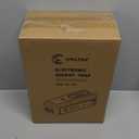 OWLTRA 2 Pack OW-7 in-/Outdoor Electric Rodent Trap, Instant Kill Mouse & Rat Zapper with Waterproof Cover, Sound & Light Alarm, and Batteries or USB Power Source, Waterproof Grade IPX4, Black