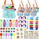 Realspring 48 Pcs/ 6 Set End of School Year Students Gifts Bulk for Kids Preschool Graduation Gifts Beach Pool Party Favors School's out for Summer Classroom Prize for Preschool Kindergarten Supplies