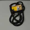 Fida Durable Slip Lead Dog Leash, 6 FT x 1/2" Heavy Duty Dog Loop Leashes, Comfortable Strong Rope Slip Leash for Large Medium Dogs, No Pull Pet Training Lead with Highly Reflective(1/2", Black)