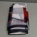 Red Rose and Wine Kitchen Curtains - Rustic Romantic Valentine Farmhouse Girls Women Short Tier Cafe Curtains Decor for Dining Room Art Country Rod Pocket Window Drapes 24 Inch Length 2 Panels Set