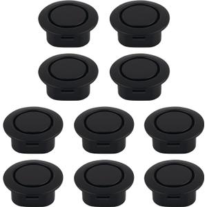 10PCS Car Bumper Hole Plugs Cover for Parking Sensor Radar Holes,Durable Car Bumper Plugs Cover for Radar Holes to Avoid Water/Dust,Practical Automotive Bumpers Plastic Plug Covers