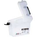 ArtBin 6917AB Sidekick XL Carrying Case, Portable Art & Craft Organizer with Handle, [1] Plastic Storage Case, White