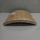 Farmhouse Christmas Tree Collar - Rustic Holiday Decoration - Natural Woven - Base Cover for Christmas Tree - Tree Skirt - Tree Ring (Medium) (24 inches)