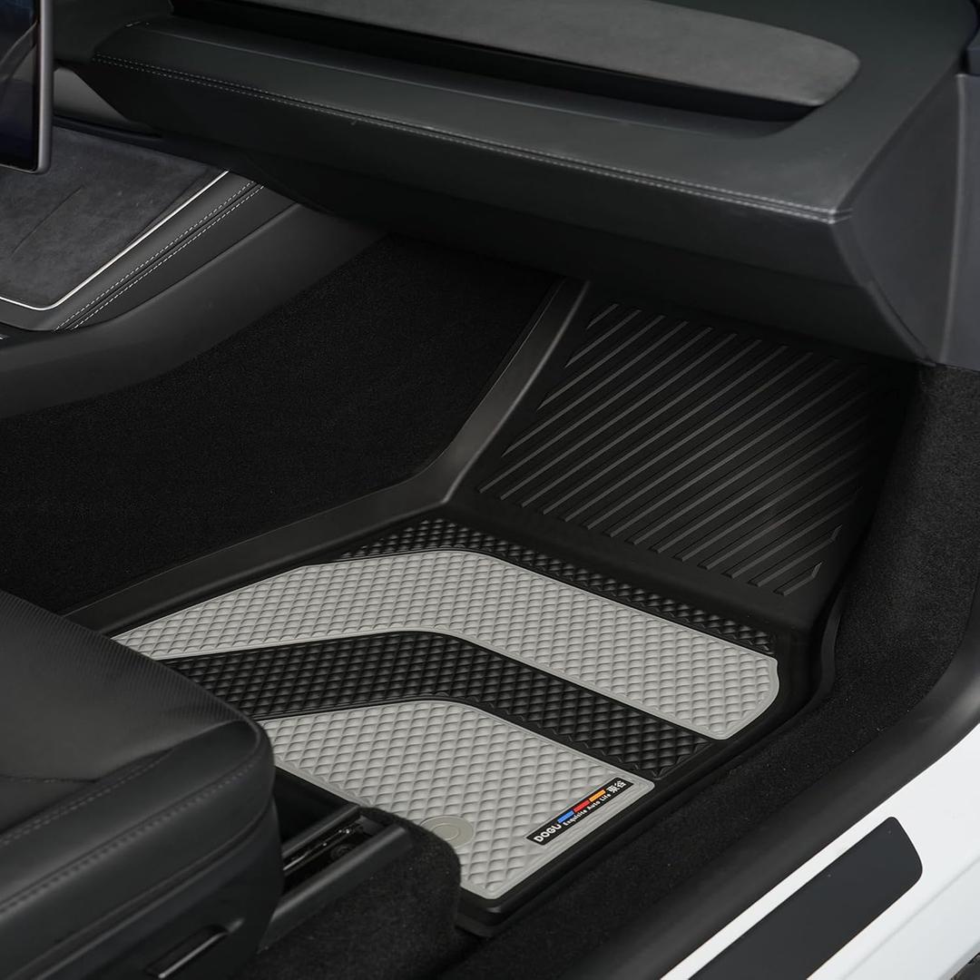 3PCS Tesla Model Y Full TPE Floor Mats Full Set Custom Fit 2025 2026