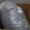 Muddy MatCloud K-9 Bed for Dogs & Cats, Soft & Relaxing Round Dog Bed, Chenille Material, Removable Cover, Washable & Dryer SafeGrey Medium(35'x35')
