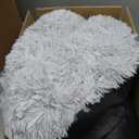 Donut Dog Bed - Premium Comfort for Anxiety Relief - Fluffy & Calming Design with Ultra-Plush Support | Cozy Round Dog Bed with Super Soft Circle Style (Grey, Large)