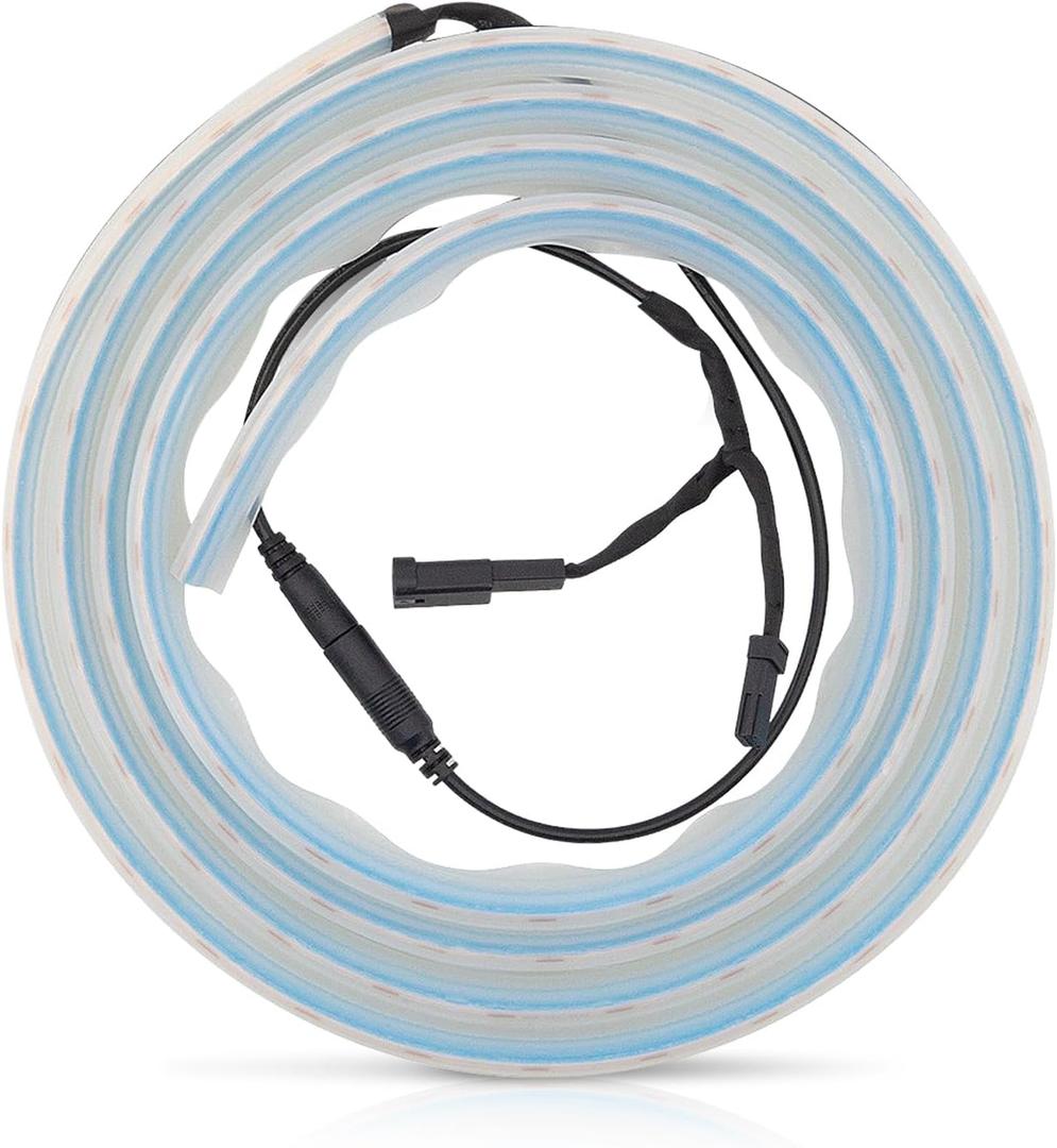 8FT Frunk LED Light Strip for Model Y Juniper 2025+ and Model Y 2021-2024, Front Trunk Flexible Silicone Interior Lighting Bar, Modification LED Strip Ambient Lights