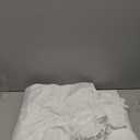 GFCC 8FTX10FT White Backdrop Background for Photography Photo Booth Backdrop for Photoshoot Background Screen Video Recording Parties Curtain