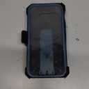 FNTCASE for Google Pixel 9A Case: Military Grade Rugged Cell Phone Cover with Kickstand & Belt Clip Holster | Shockproof TPU Protection Bumper Matte Textured Design | Heavy Duty Protector(Blue)