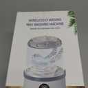 Portable Washing Machine,Mini Underwear Washer with LED Display,1L Small Washer,IP67 Waterproof, Delicate Wash for Socks,Bikinis & Doll Clothes,Ideal for Travel,Apartment,Camping,Dorms (White)