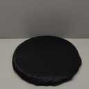 Black Stool Seat Cushion (15in)