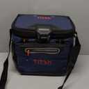 Titan Deep Freeze Coolers - Zipperless Hardbody Cooler - Deep Freeze Insulation, HardBody Liner, and SmartShelf (Navy Blue)