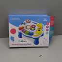 JUEJIAZKIY Music Baby Activity Center Toy 12-18 Months Activity Table Baby Toys 12 to 18 Months Early Learning 12 Month Old Toddlers Christmas Birthday Gifts for 1 2 3 Year Old Infant Kids