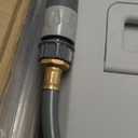 Ayleid Retractable Garden Hose Reel,1/2 in x 130 ft Wall Mounted Hose Reel, with 9- Function Sprayer Nozzle, Any Length Lock/Slow Return System/Wall Mounted/180Swivel Bracket (Grey)