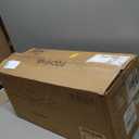 52 Inch Brushed Nickel Ceiling Fans with Lights and Remote,LED Low Profile Flush Mount Ceiling Fan for Bedroom, Living Room, Patio, Quiet DC Motor, 5 Blades