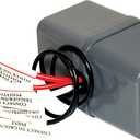 VIAIR 90111 Pressure Switch with Relay, Black, 7.3 x 3.5 x 2.3 inches