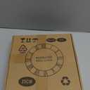 Wall Clock Battery Operated,Silent Non Ticking Modern Rustic Metal Small Clocks for Living Room/Bedroom/Office/Kitchen/Farmhouse Home Decor-10IN(Arabic Number-Black)