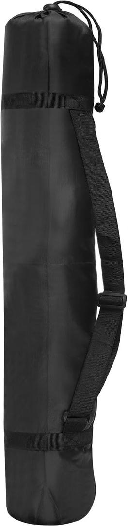 PATIKIL 39 Inch Tripod Monopod Case Bag, Nylon Camping Foldable Foldable Tripod Carry Case Storage Bag with Shoulder Strap for Outdoor Travel, Black