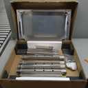 Stainless Steel Table for Prep & Work with Undershelf 18 x 24 Inches NSF Metal Commercial Kitchen Prep Table with Adjustable Under Shelf Worktable for Restaurant Home Outdoor